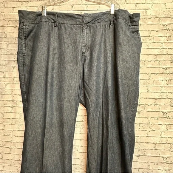 Apostrophe Womens Size 24WP Cuffed Denim Dark Blue Jeans - Picture 7 of 13